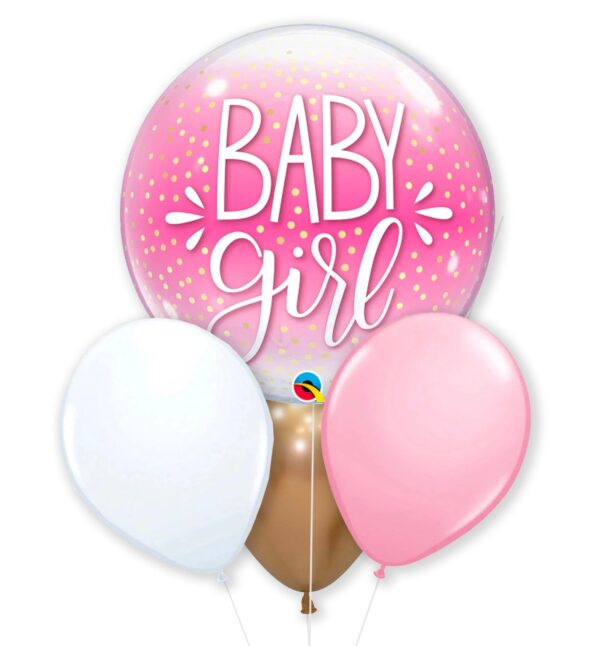 Rainbow Black Foil Balloon with Stripes and Stars - Image 3