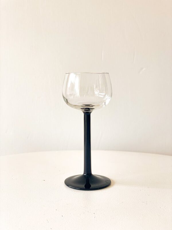 Black Stem Aperitif Glasses (10 available)