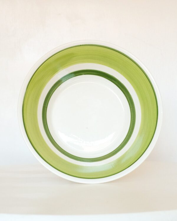 Handpainted Asian Ceramic Bowl - Image 2