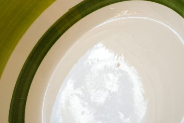 Handpainted Asian Ceramic Bowl - Image 6