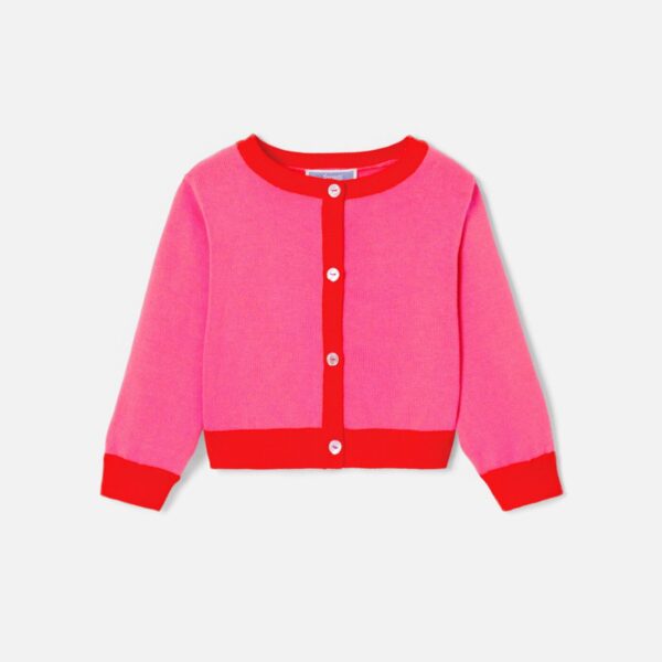 Baby girl cotton cardigan