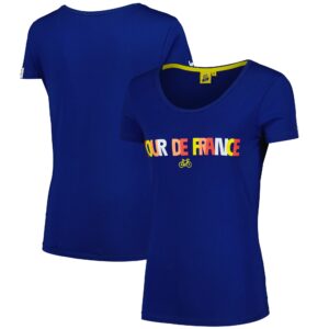 Le Tour de France Multicolour Logo Graphic T-Shit - Womens