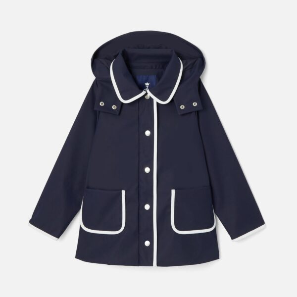 Girl hooded raincoat