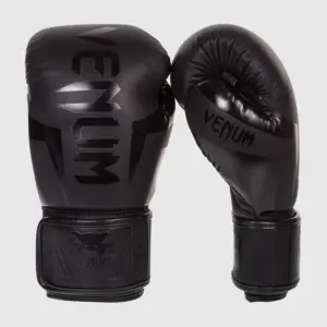 Venum Elite Boxing Gloves - Black