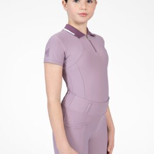 YR Concept Short Sleeve Polo Shirt (Orchid)