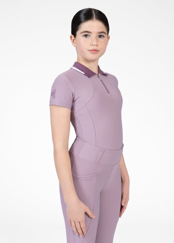 YR Concept Short Sleeve Polo Shirt (Orchid)