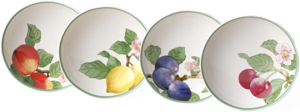 Villeroy & Boch French Garden Fleurence 4in Bowl, 20 oz, Premium Porcelain, White/Colored