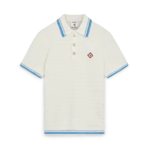 Cotton Boucle Polo Shirt
