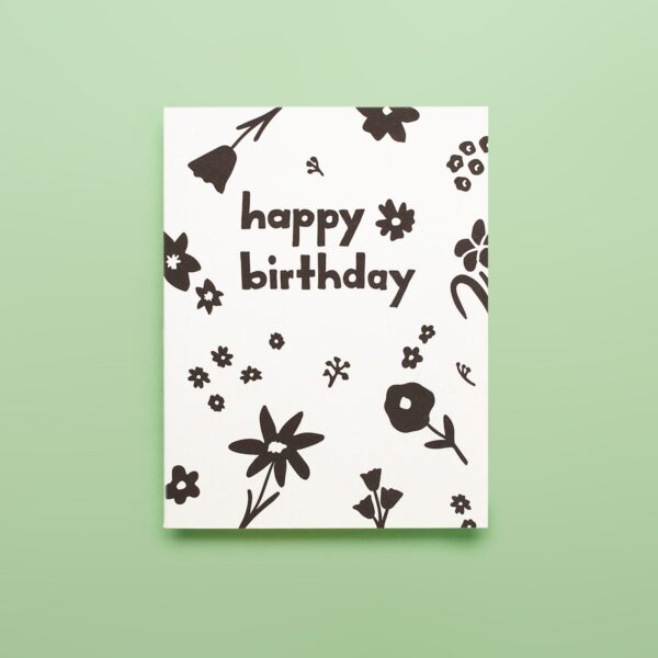 Floral Birthday Greeting - Image 2