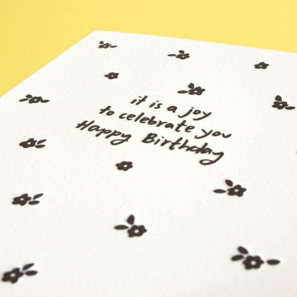 Birthday Celebration Greeting