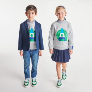 Child soft fleece sweatshirt