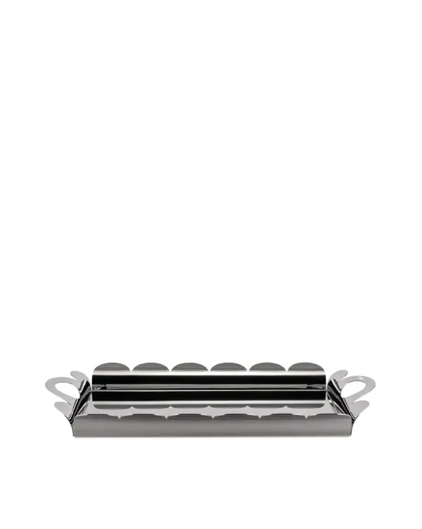 Recinto Rectangular tray with handles