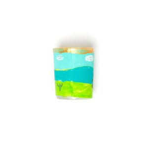 Cactus Gardener Votive Holder