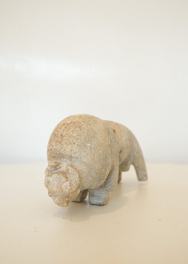 Handcrafted Stone Animal Sculpture - Image 2