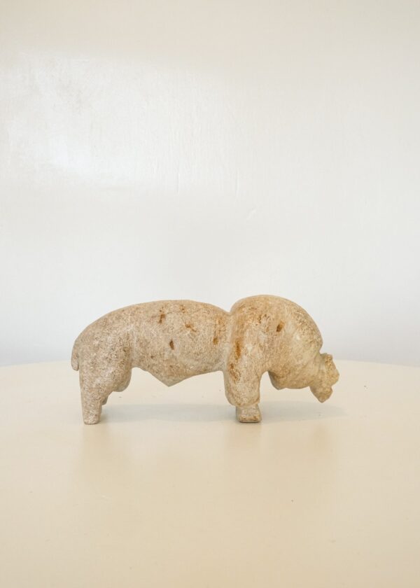 Handcrafted Stone Animal Sculpture