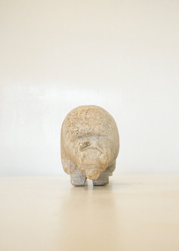 Handcrafted Stone Animal Sculpture - Image 4