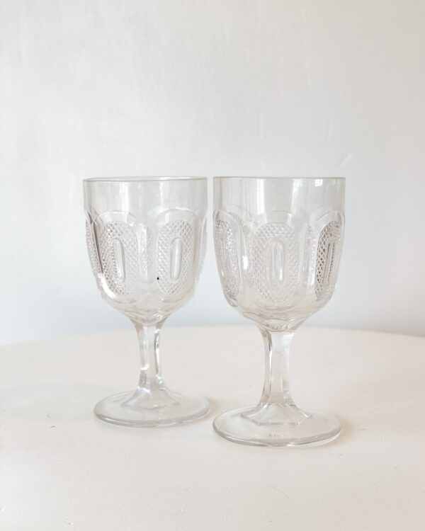 Vintage Wine Glasses (Set of 2) - Image 3