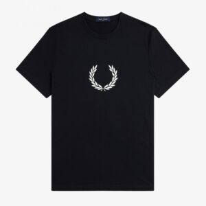 Laurel Wreath Graphic T-Shirt Black