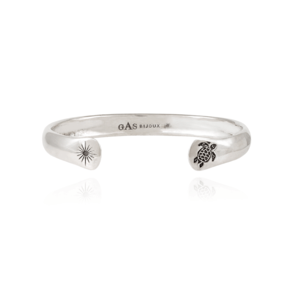 Unisex silver Jonc Bracelet Vilebrequin Original - Vilebrequin x Gas Bijoux
