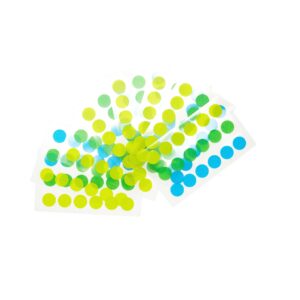 colorful dot stickers