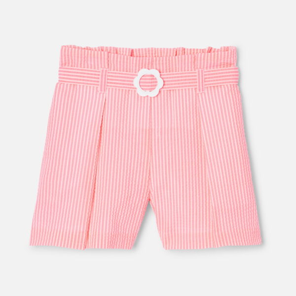 Girl seersucker shorts