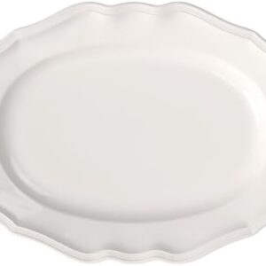 Villeroy & Boch Manoir Oval Platter by - Premium Porcelain - Made in Germany - Dishwasher and Microwave Safe - 14.5 Inches