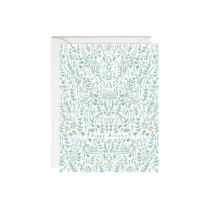 floral celebration card