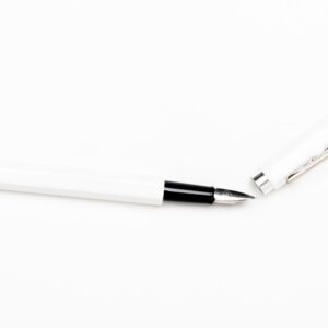 Metallic White Fountain Pen