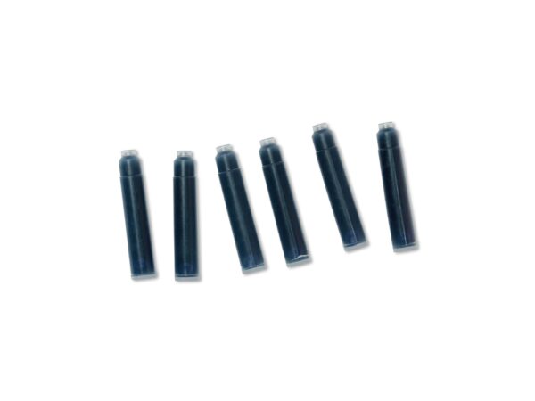 set of 6 dark blue ink refills