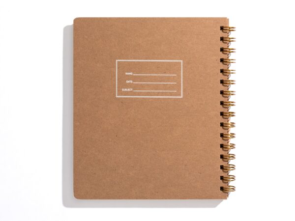 standard notebook solid color cover