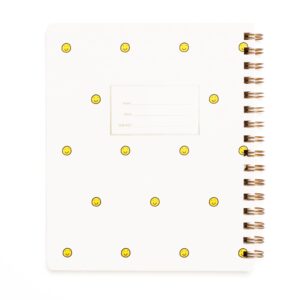 Standard Notebook with Smiley Design