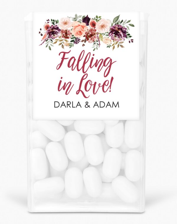 Wedding Favor Mint Labels Set of 24 - Image 2