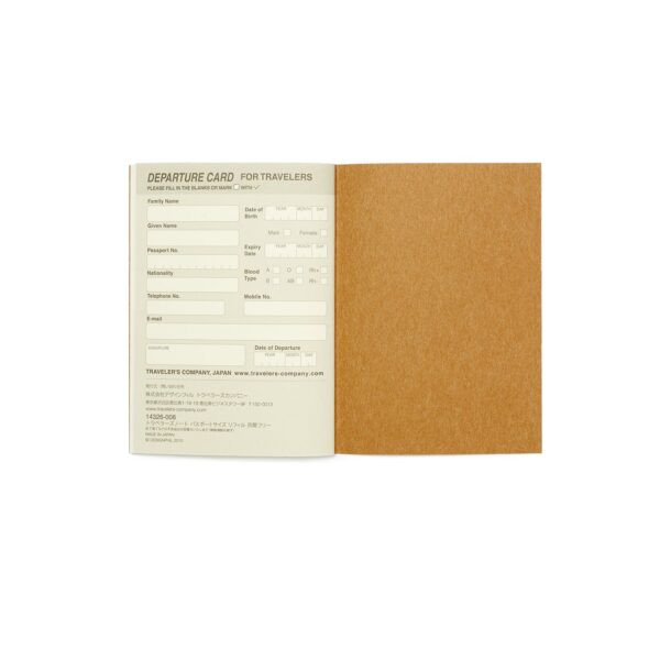 Compact Travel Diary Cream - Image 4