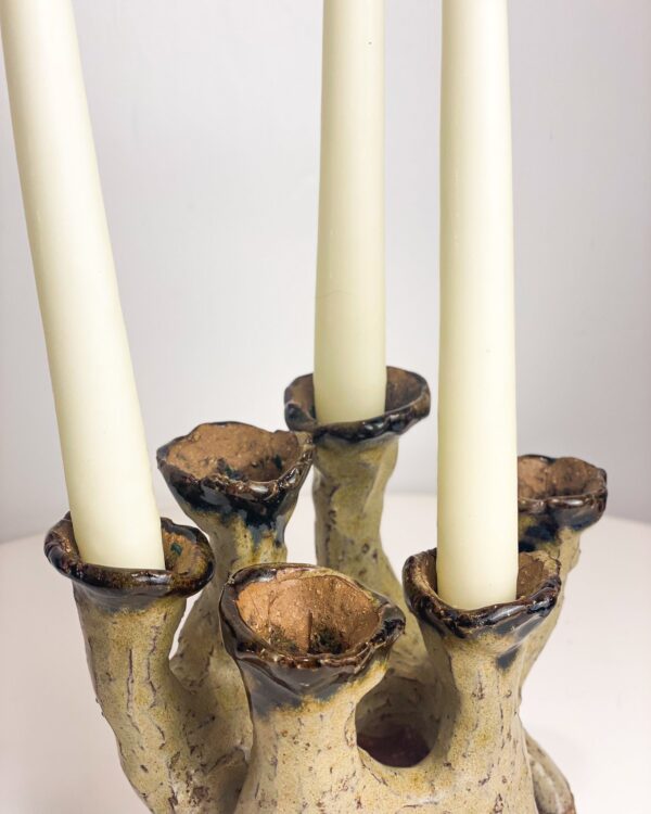 Handcrafted Candle Holder - Image 4