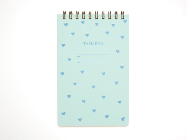 Blue Hearts Planner Pad