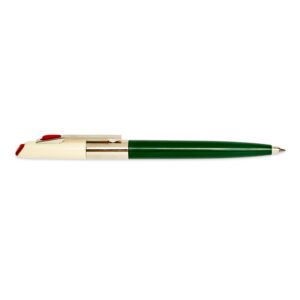 vintage bicolored pen green