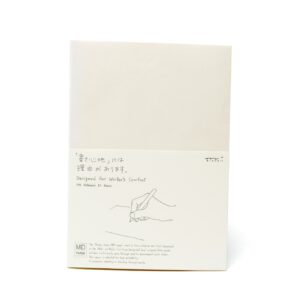 Blank A5 Notebook with English Caption