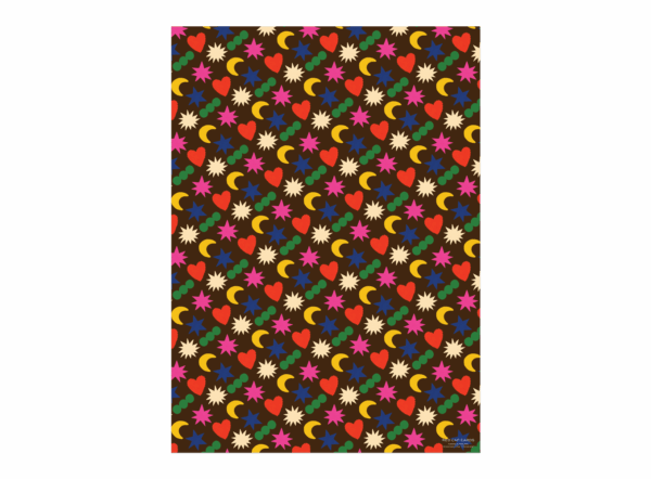 colorful charm wrap