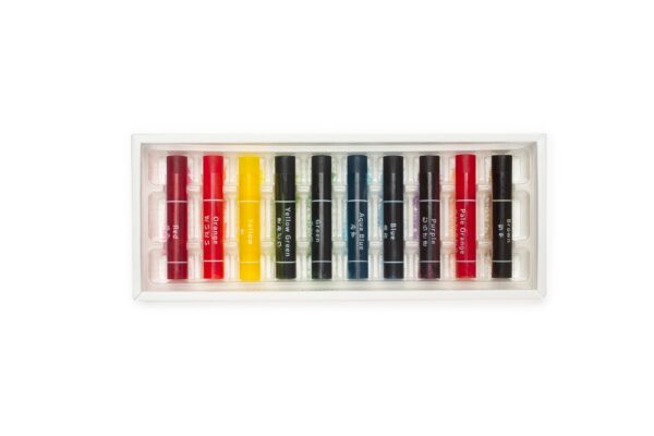 Transparent Art Crayons 10 Colors - Image 2