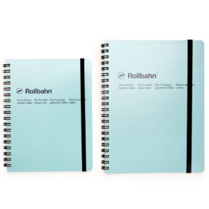 spiral notebook sky blue