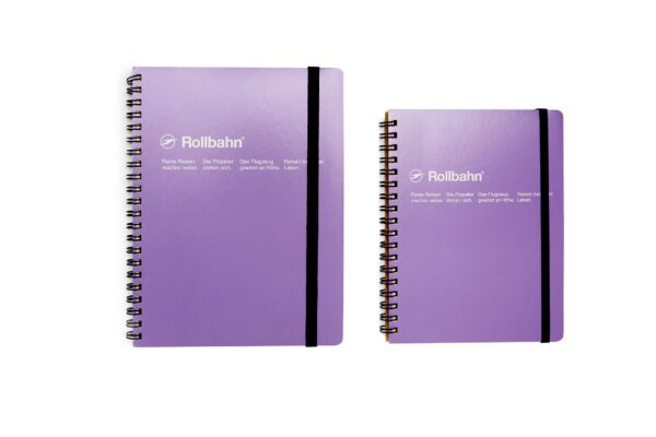 Spiral Notebook Light Purple A5 - Image 3