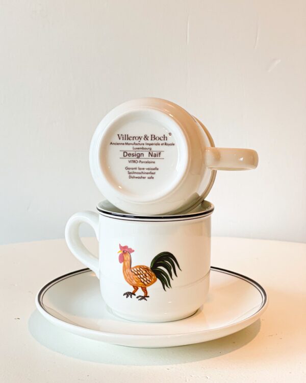 Teacups & Saucers (set of 5) - Image 4