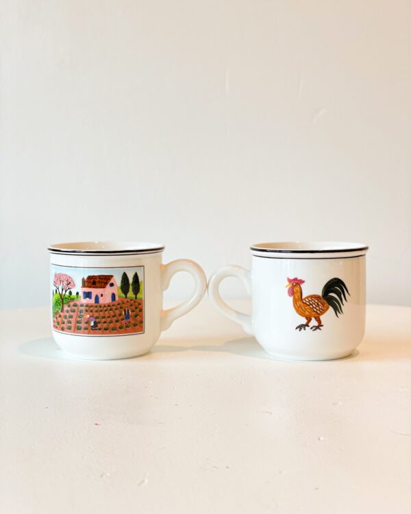 Teacups & Saucers (set of 5) - Image 3