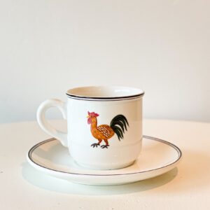 Teacups & Saucers (set of 5)