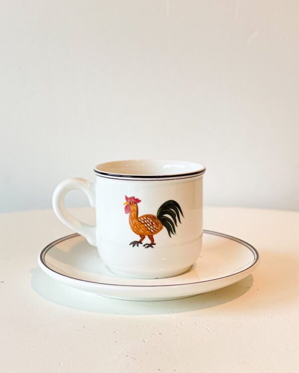 Teacups & Saucers (set of 5)