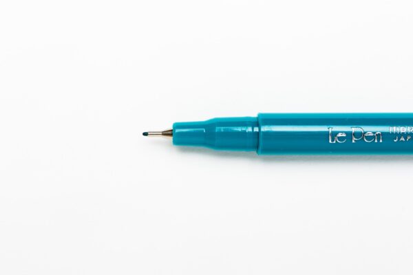 Teal Fine Tip Pen - Image 2