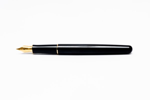 Elegant Black Lacquer Fine Point Pen - Image 4