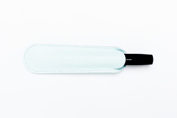 Leather Pouch for Pen - Mint