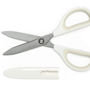 Ergonomic Hybrid Arch Scissors White