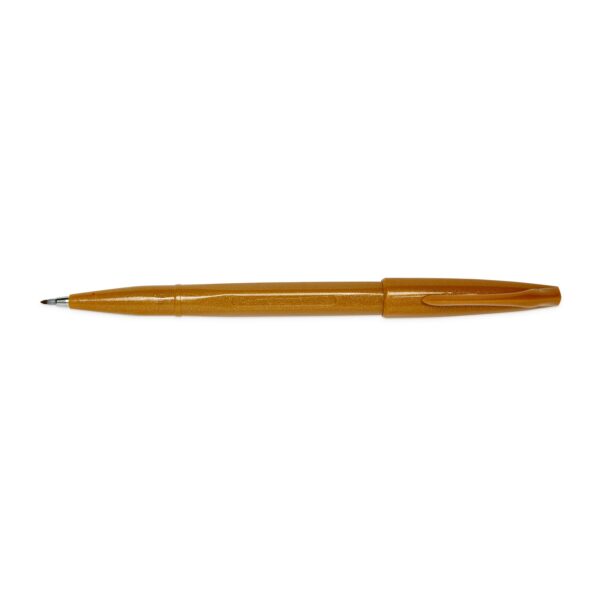 brush pen camel yellow